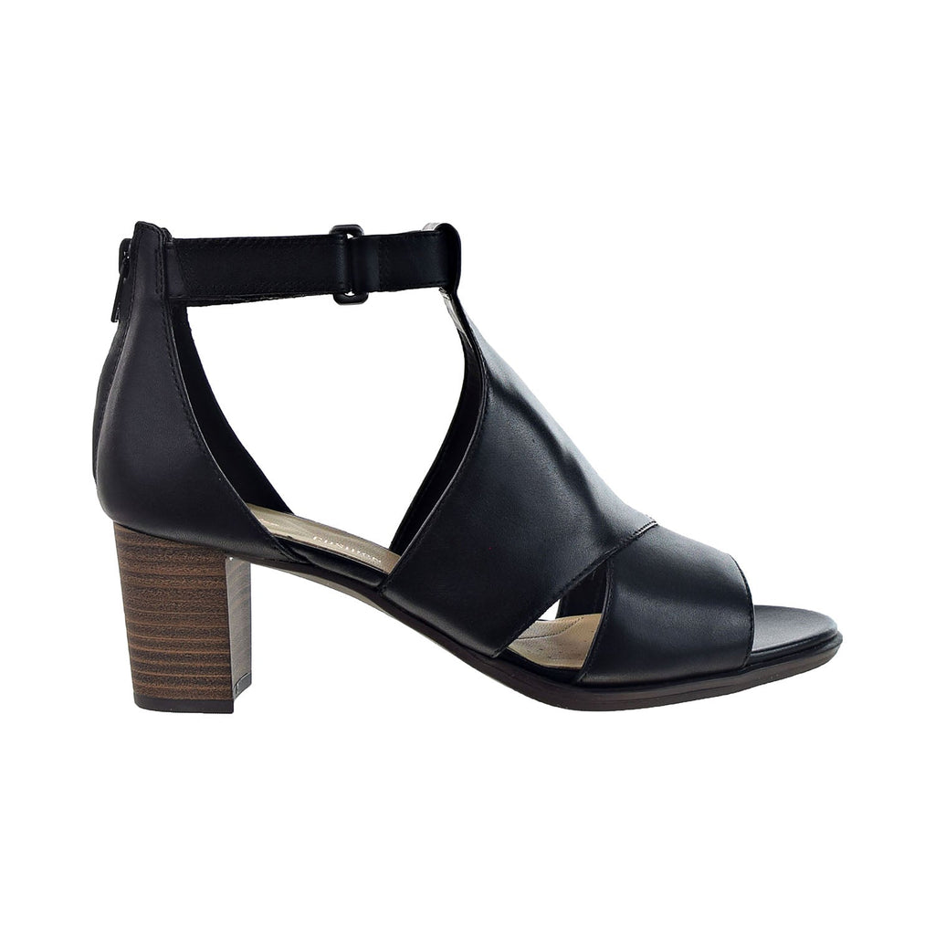 Clarks Kaylin60 Glad (Wide) Women's Heels Black Leather