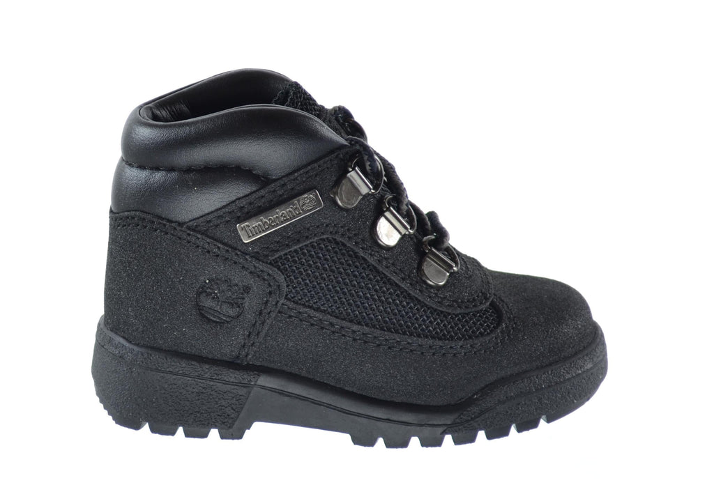 Timberland Baby Toddlers Waterproof Scuffproof Field Boots Black
