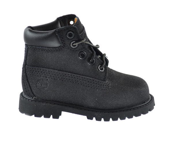 Timberland Baby Toddlers 6 Inch Premium Waterproof Scuffproof Boots Black