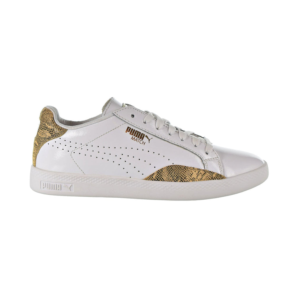 Puma Match Lo Pnt Snake Women's Shoes Puma White/Gold