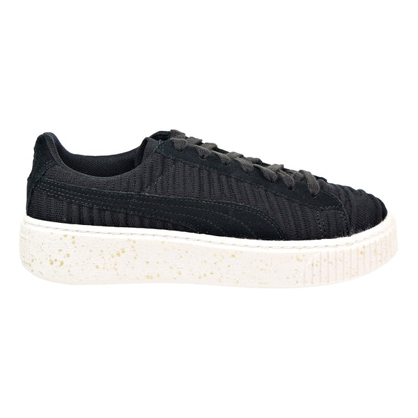 Puma Basket Platform OW Women's Shoes Puma Black/Whisper White