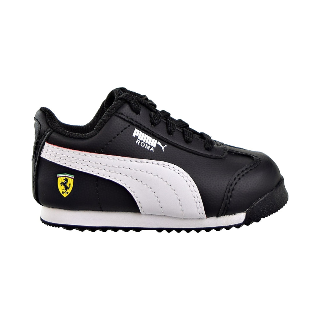 Puma Scuderia Ferrari Roma Toddler Shoes Black/White/Rosso Corsa