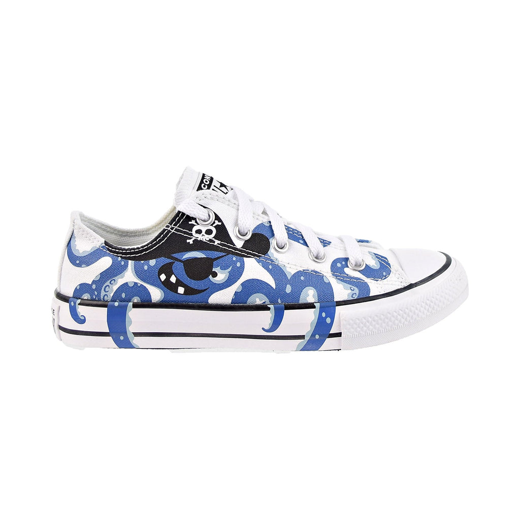 Converse Chuck Taylor All Star Ox "Sea Monsters" Little Kids' Shoes White/Blue