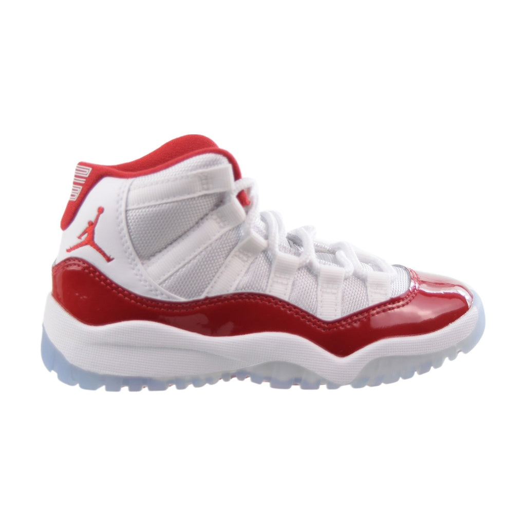 Jordan 11 Retro (PS) "Cherry" Little Kids' Shoes White-Black-Varsity Red