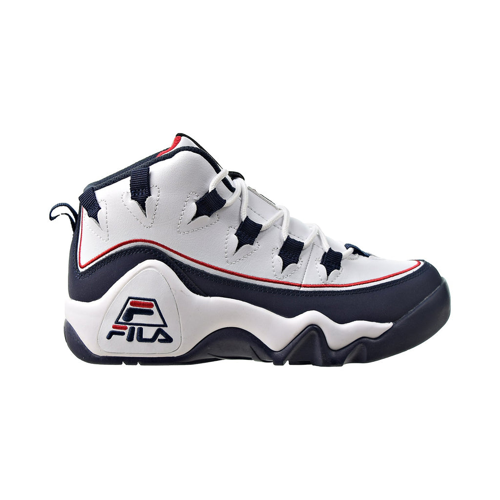 Fila Grant Hill Offset Big Kids' Shoes White-Navy-Red