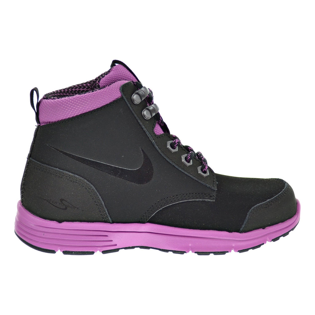 Nike DF Jack Boot (PS) Little Kid's Shoes Black/Viola/Metallic Dark Grey