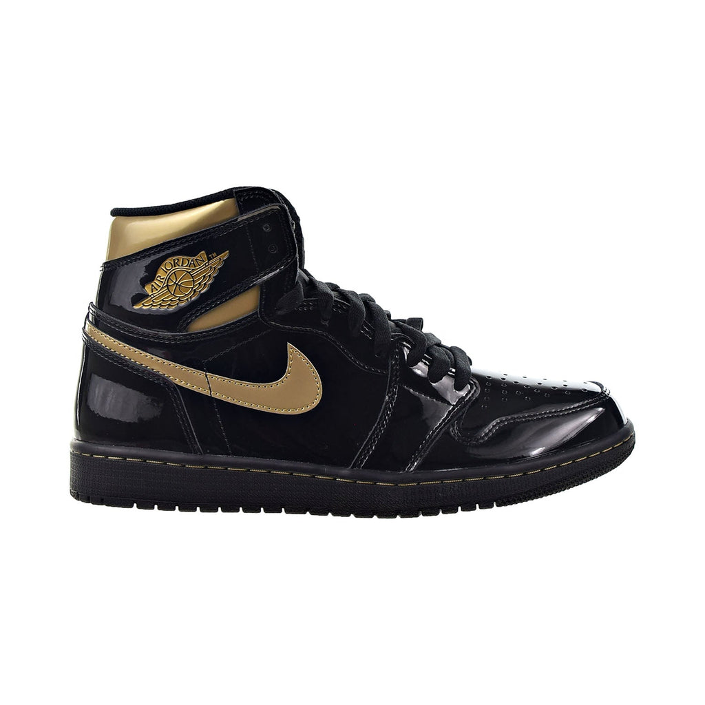 Air Jordan 1 Retro High OG Men's Shoes Black-Metallic Gold