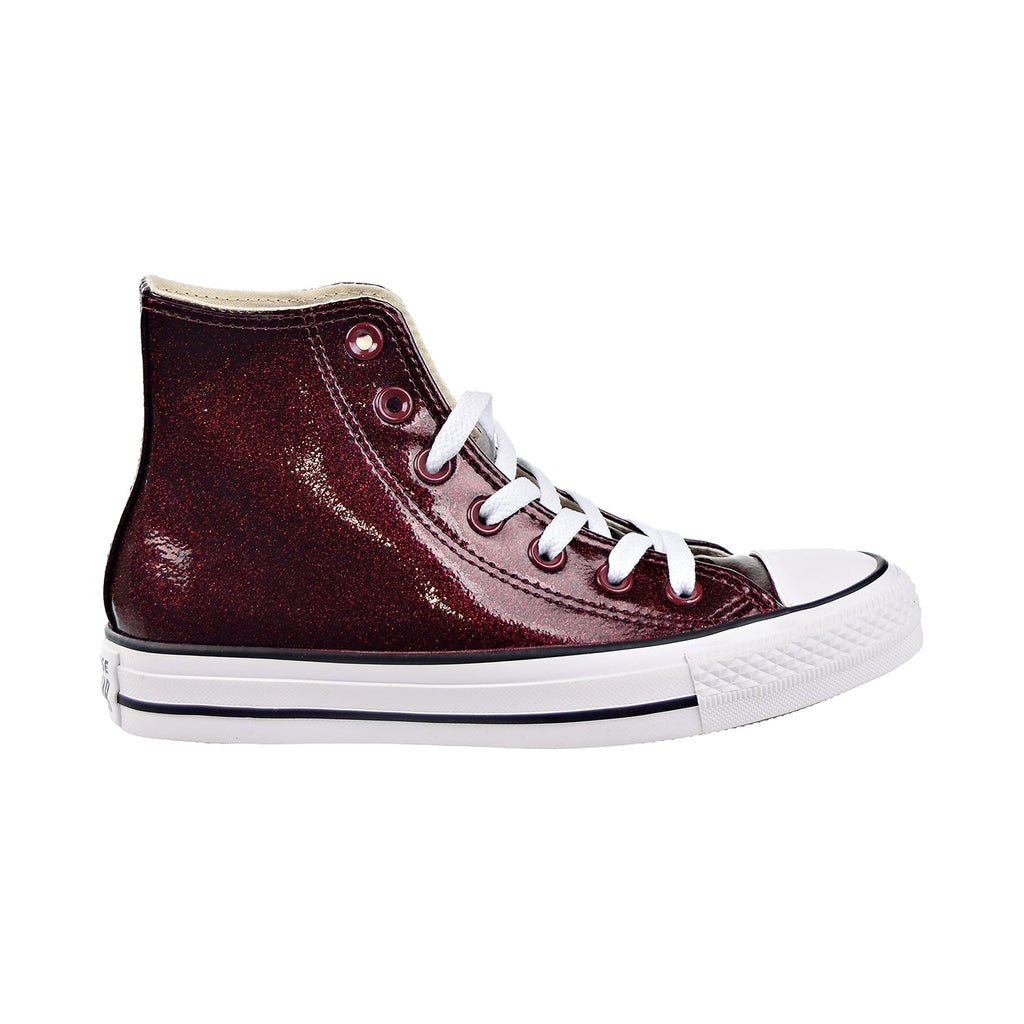 Converse Chuck Taylor All Star HI Women's Shoes Dark Burgundy/White/Black