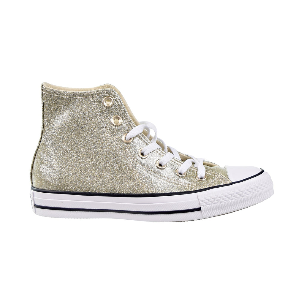 Converse Chuck Taylor All Star HI Women's Shoes Light Gold/White