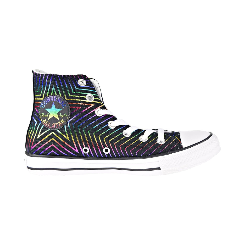 Converse Chuck Taylor All Star Hi "All Of The Stars" Women's Shoes Black-White