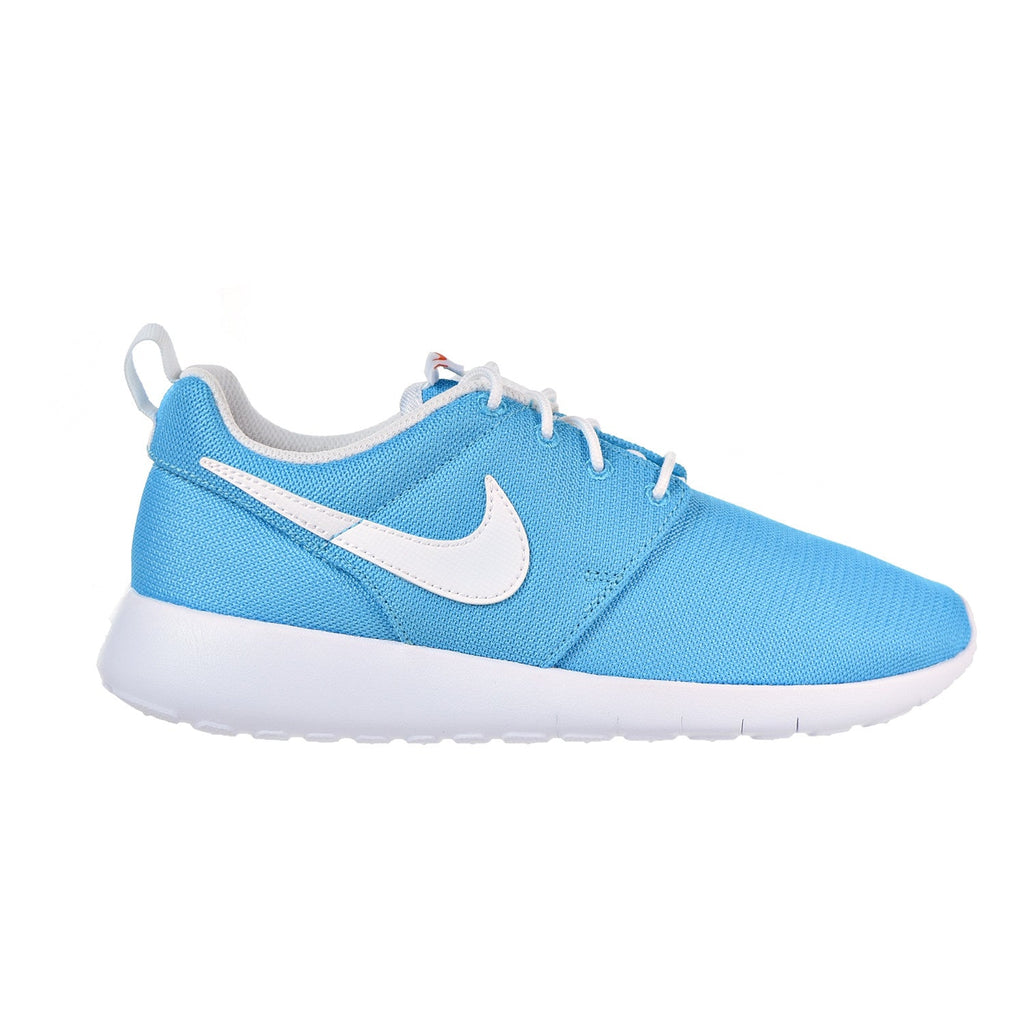Nike Roshe One Boys Shoe Chlorine Blue/White/Safety Orange