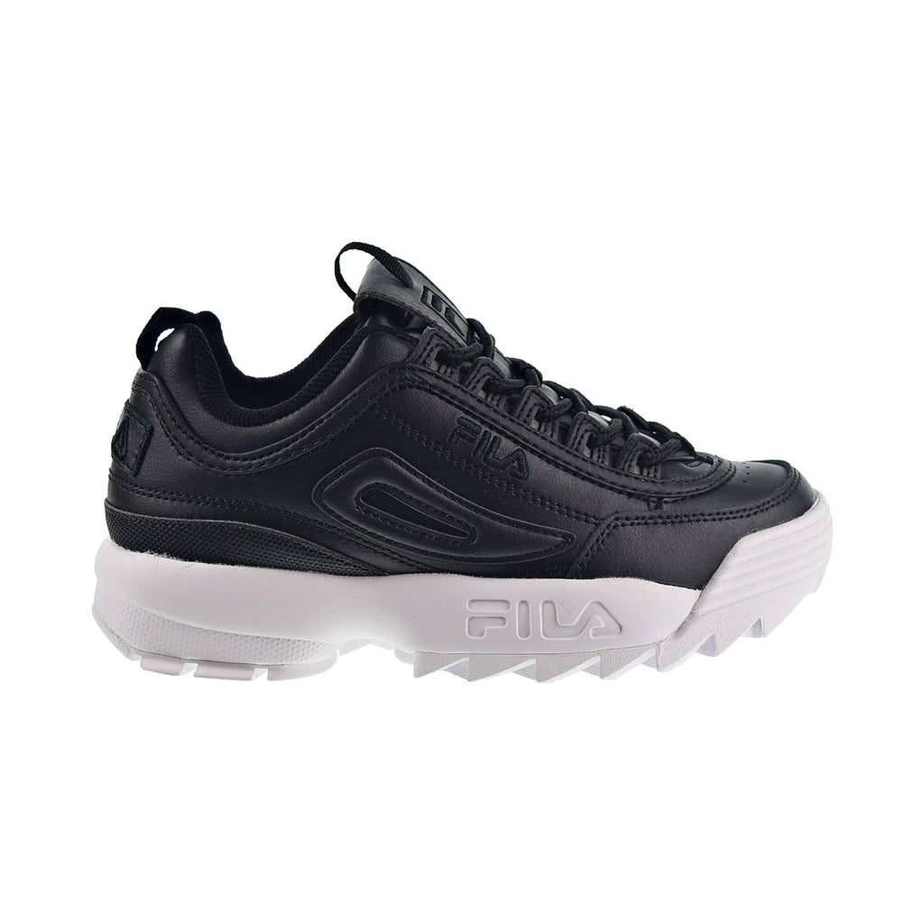 Fila Disruptor II Premium Women's Shoes Black-White-White