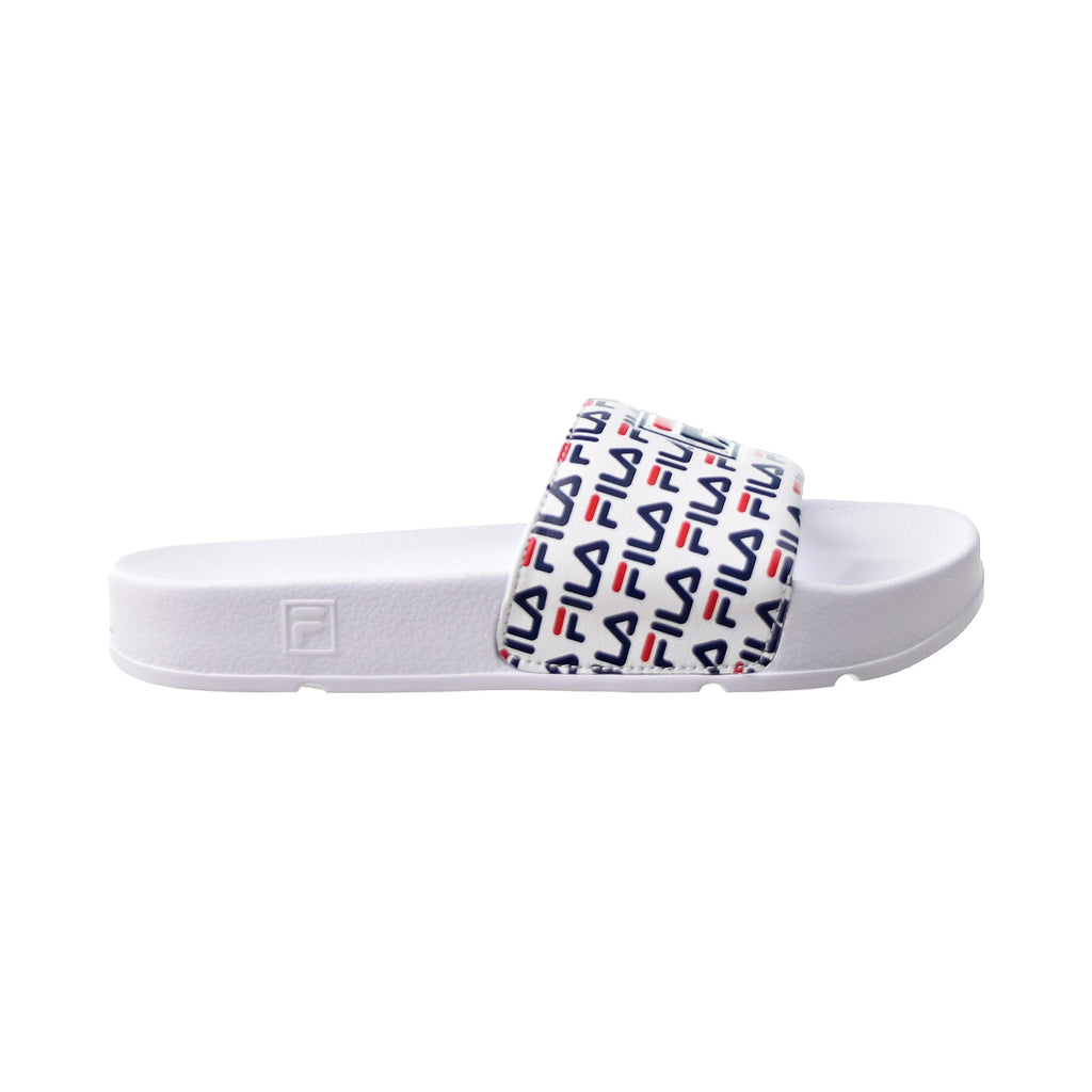 Fila Drifter Mood 2 Slide Women's Sandals White-Navy-Red