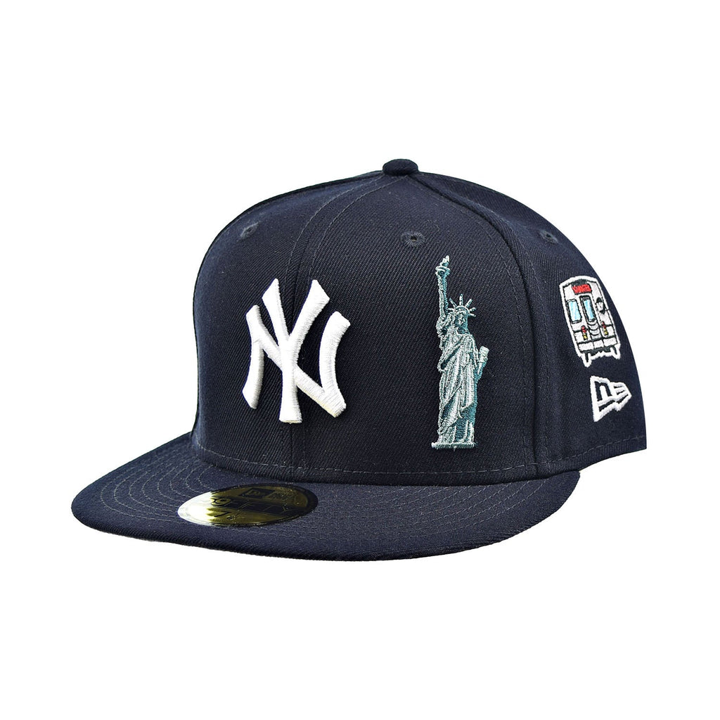 New Era New York Yankees "City Transit" 59Fifty Men's Fitted Hat Navy Blue
