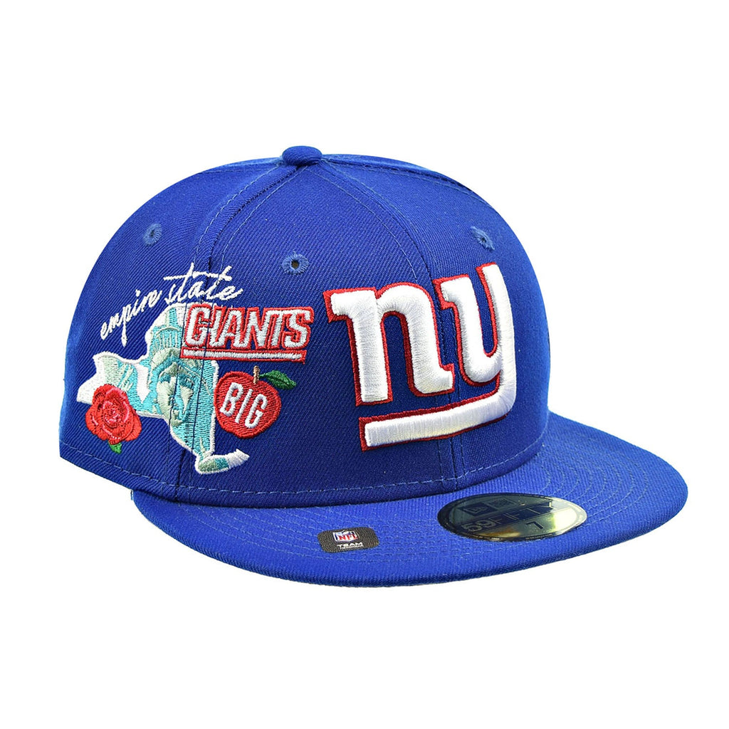New Era New York Giants "City Cluster" 59Fifty Fitted Hat Blue-White-Red-Multi
