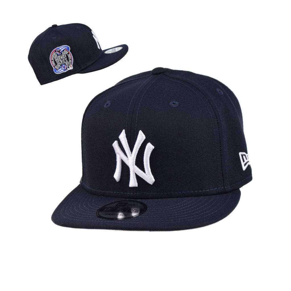 New Era New York Yankees vs Mets Subway Series Side Patch Mens Snapback Hat Navy