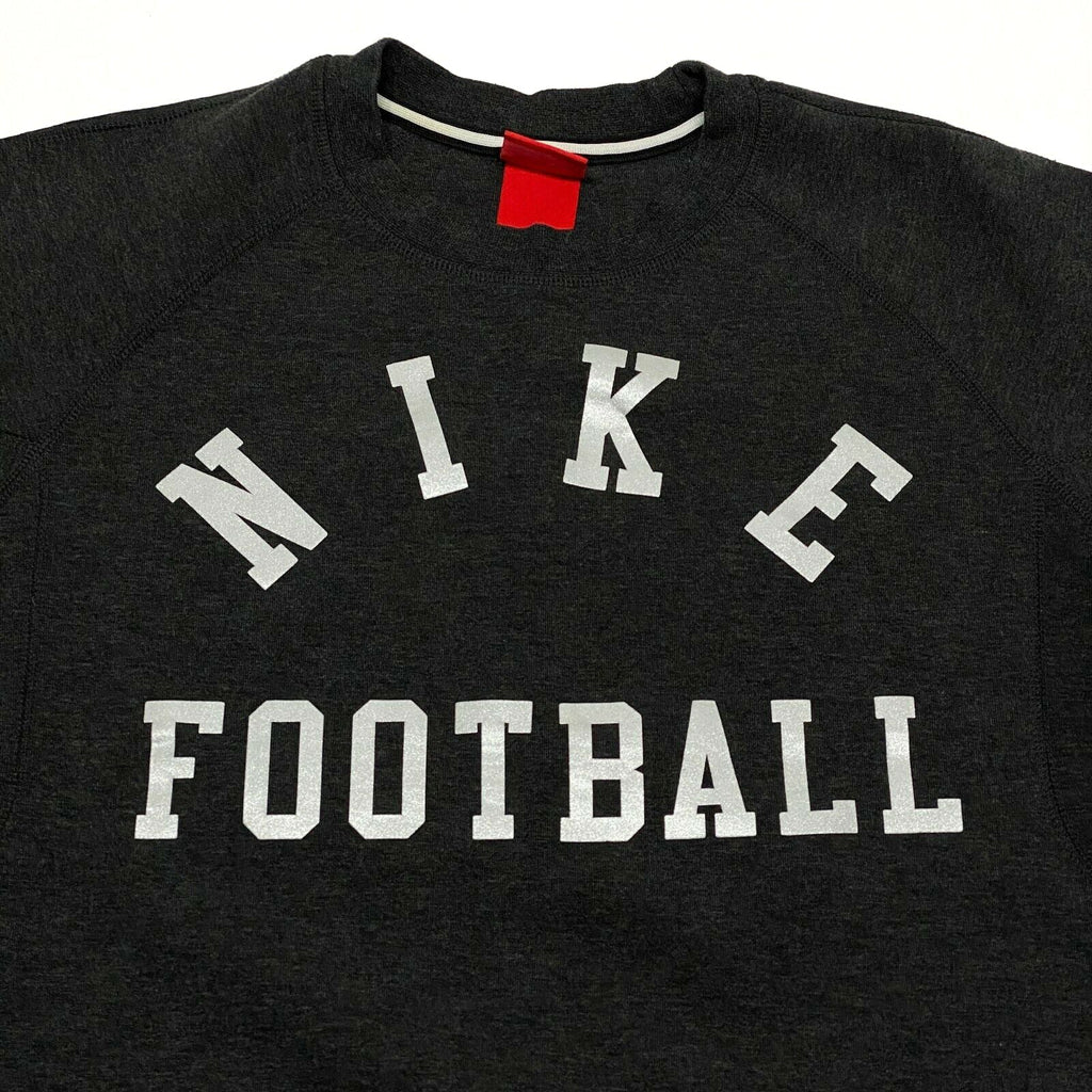 Nike Men's Football Fleece 1.0 Pullover Sweatshirt Dark Gray