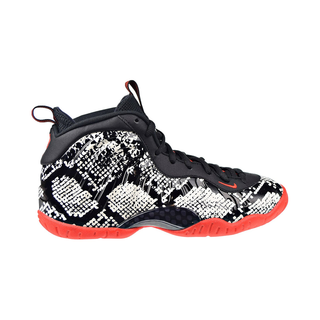 Nike Little Posite One (GS) Big Kids Shoes Sail/Habanero Red/Black