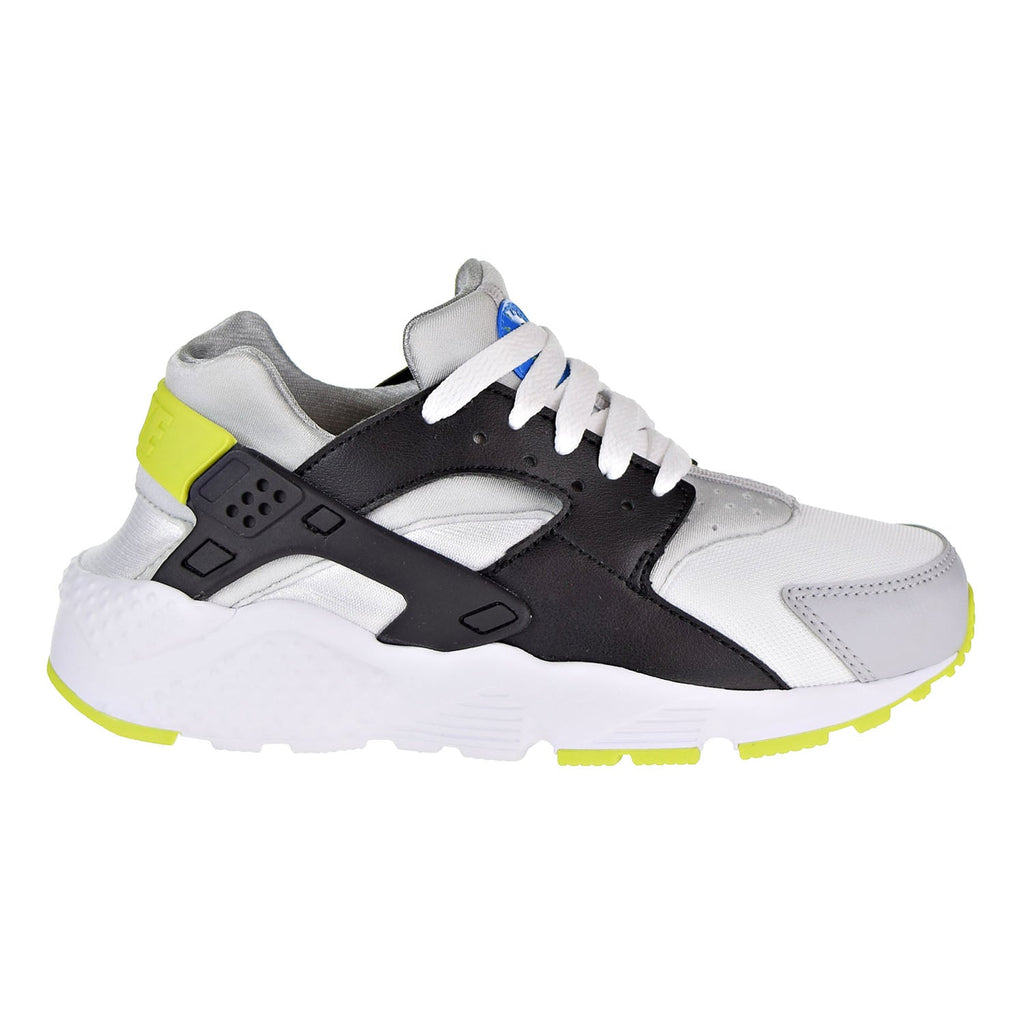 Nike Huarache Run Big Kids' Running Shoes White/Cyber-Photo Blue