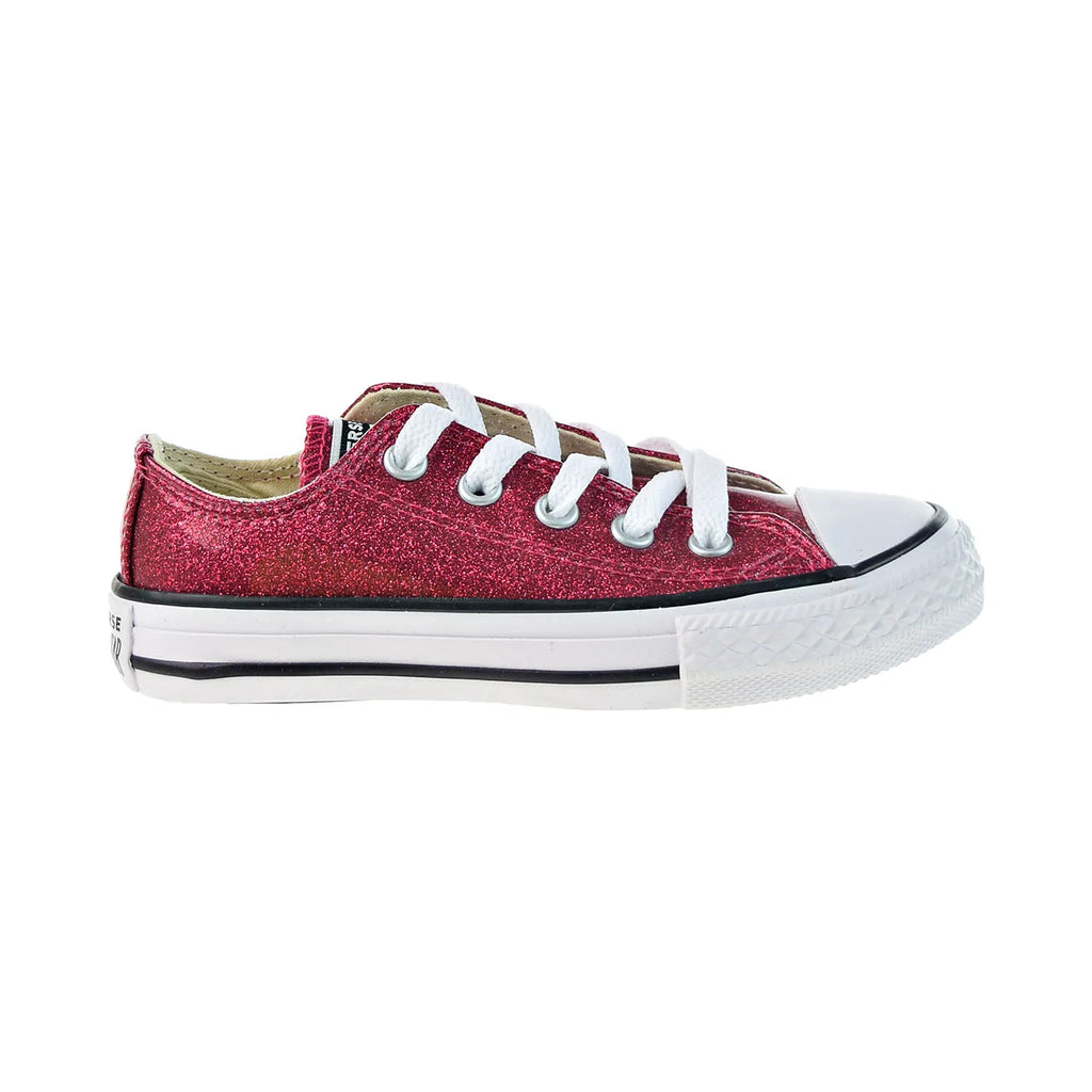 Converse Chuck Taylor All Star Ox Little Kids' Shoes Pink Pop-White