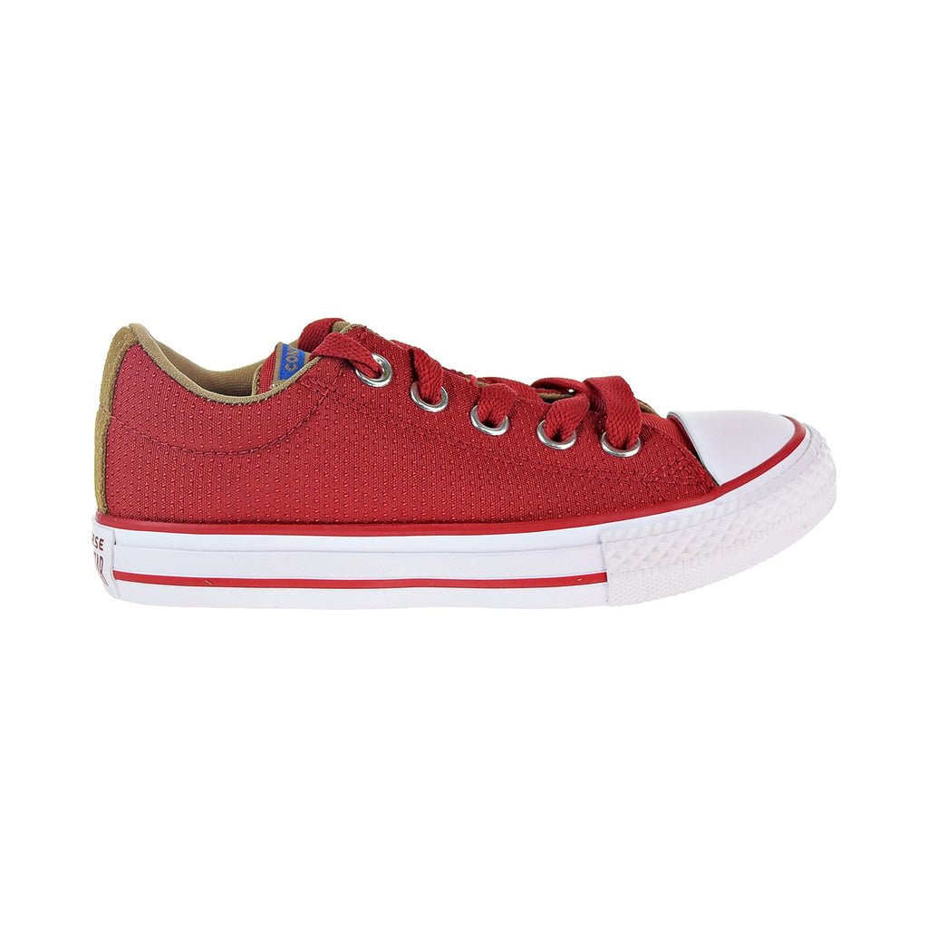 Converse Chuck Taylor All Star Street Slip Little/Big Kids' Shoes Gym Red/Teak