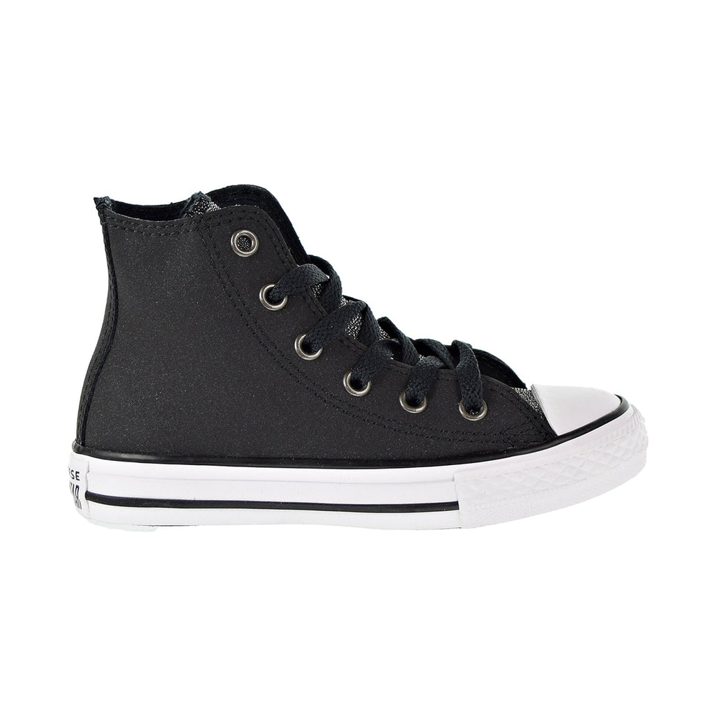 Converse Chuck Taylor All Star Hi Kids Shoes Black/Black/White