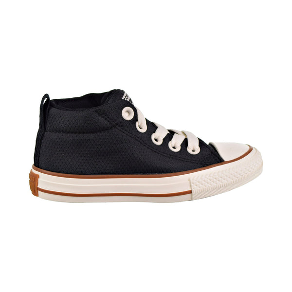 Converse Chuck Taylor All Star Street Mid Kids Shoes Black/Gum/Egret