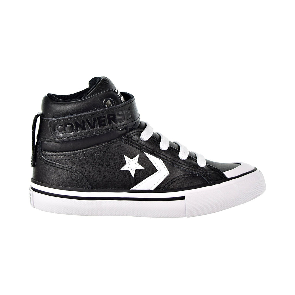 Converse Pro Blaze Starp Hi Kids' Shoes Black/White