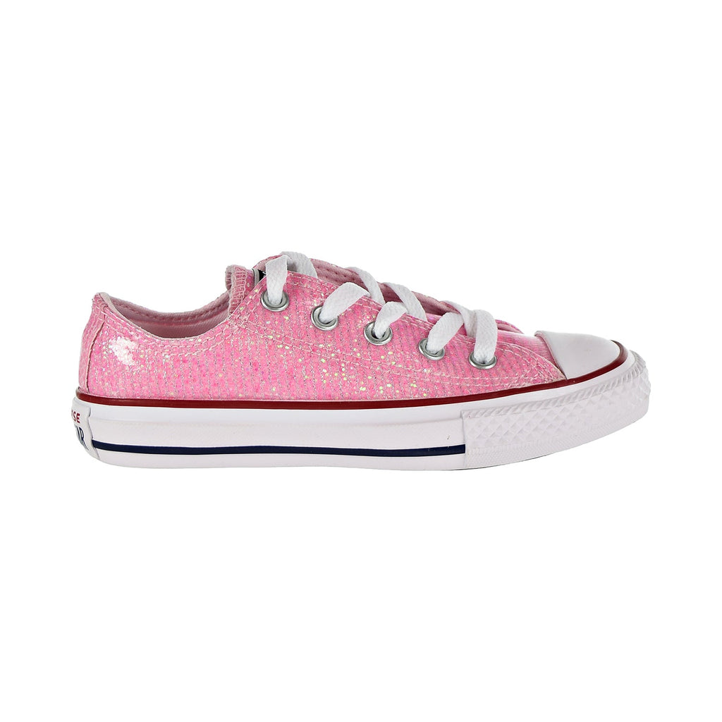 Converse Chuck Taylor All Star Ox Kids' Shoes Pink Foam/Enamel Red