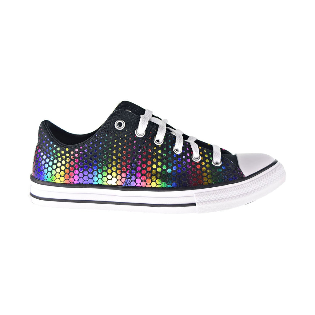 Converse Chuck Taylor AS Madison Ox Rainbow Foil Kids' Shoes Black-Multi