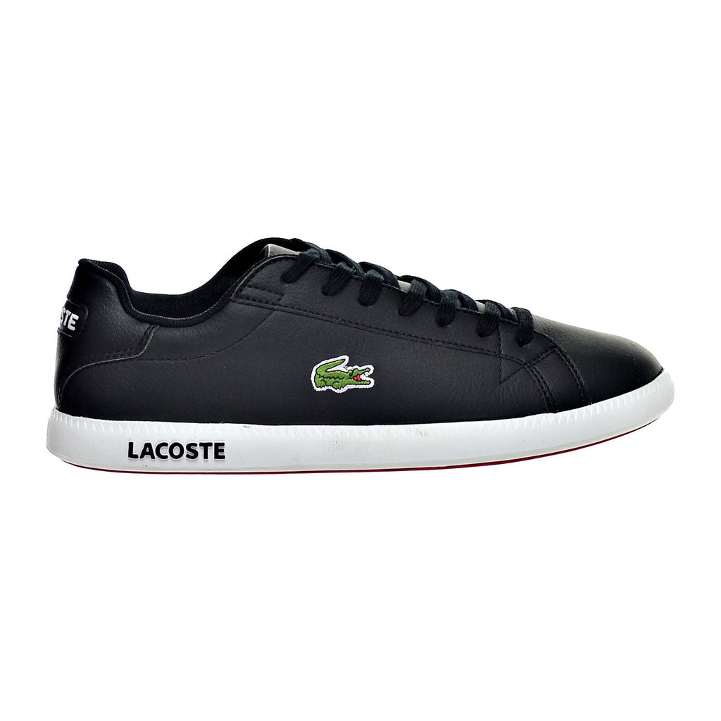 Lacoste Graduate LCR3 SPM Leather/Synthetic Men's Shoe Black/White
