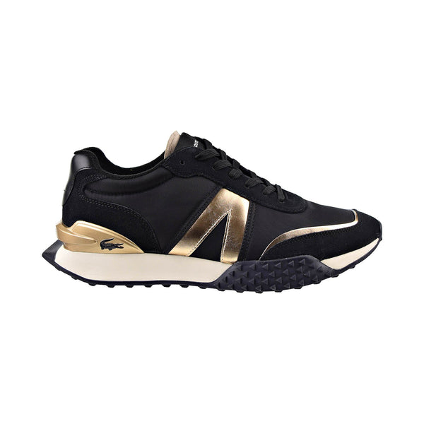 Lacoste L-Spin Deluxe Men's Textile Shoes Black-Gold