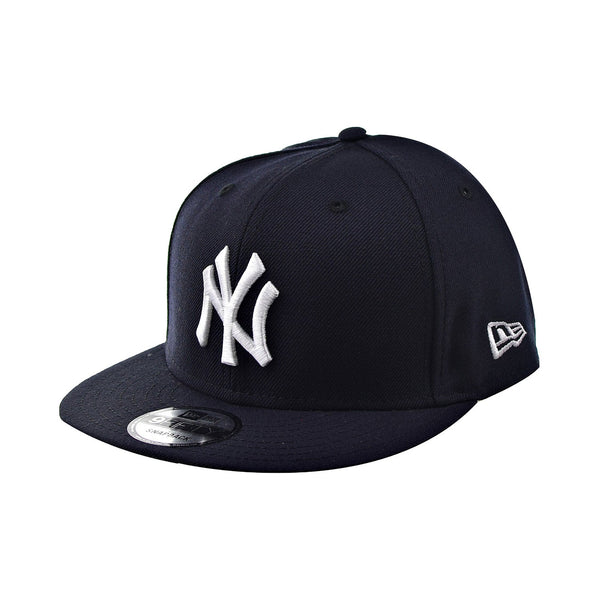 New Era 9Fifty New York Yankees Men's Snapback Adjustable Hat Navy-White