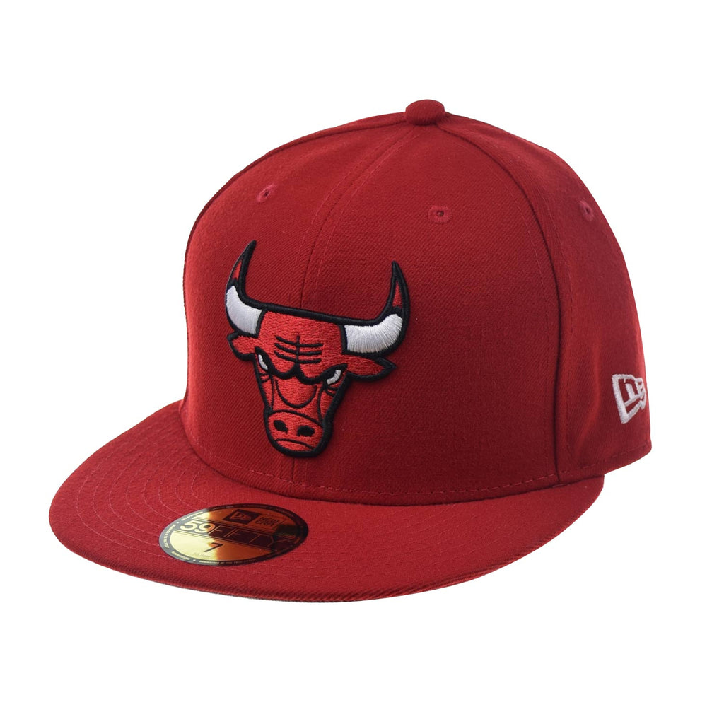 New Era Chicago Bulls Team 59Fifty Fitted Men's Hat Red-Grey