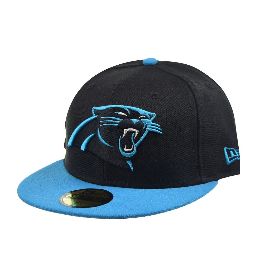New Era Carolina Panthers 59Fifty Men's Fitted Hat Black-Blue