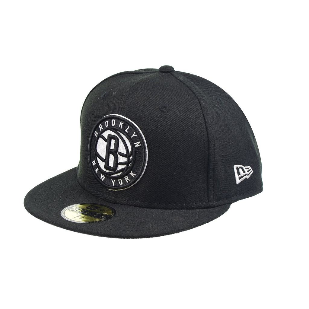 New Era Brooklyn Nets Team Color 59Fifty Fitted Men's Hats Black