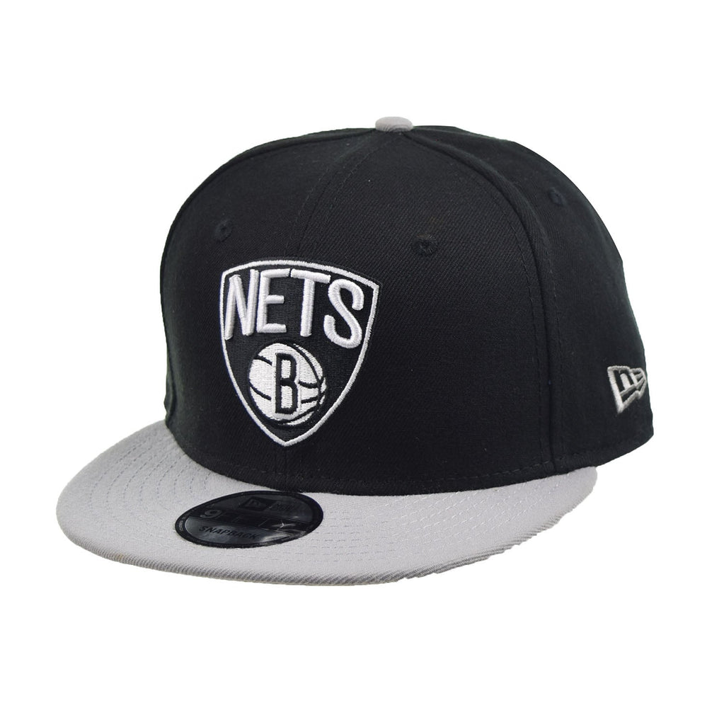 New Era Brooklyn Nets 2Tone 9Fifty Men's Snapback Hat Black-Grey