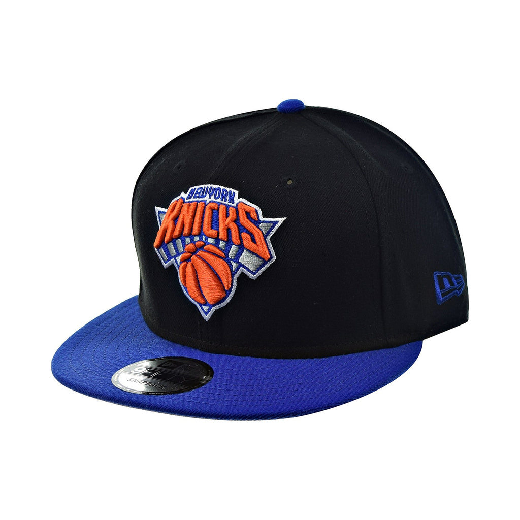 New Era New York Knicks 2Tone 9Fifty Men's Snapback Hat Black-Blue