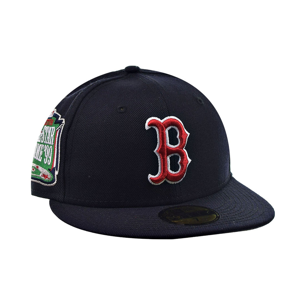 New Era 59Fifty Boston Red Sox Men's Fitted Hat Black-Red