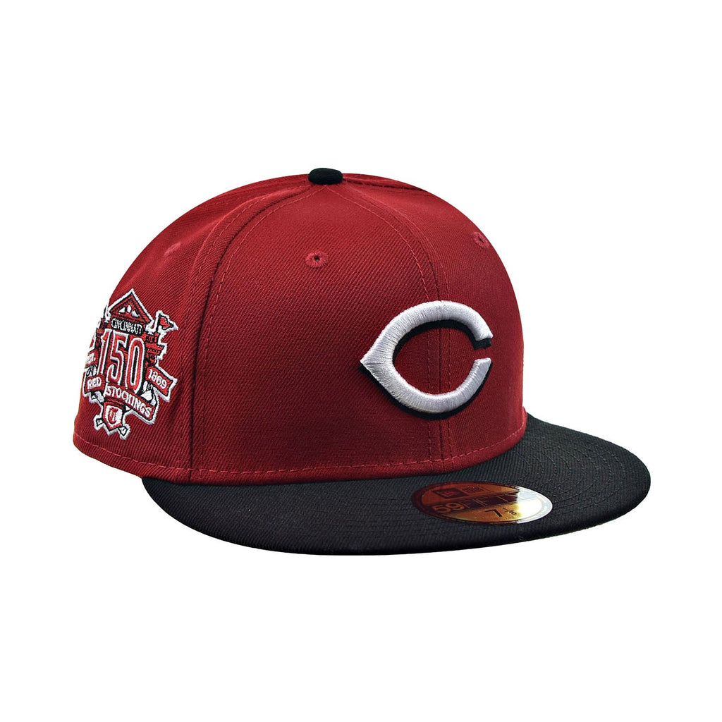 New Era 59Fifty Cincinatti Reds 150 Season Men's Fitted Hat Red