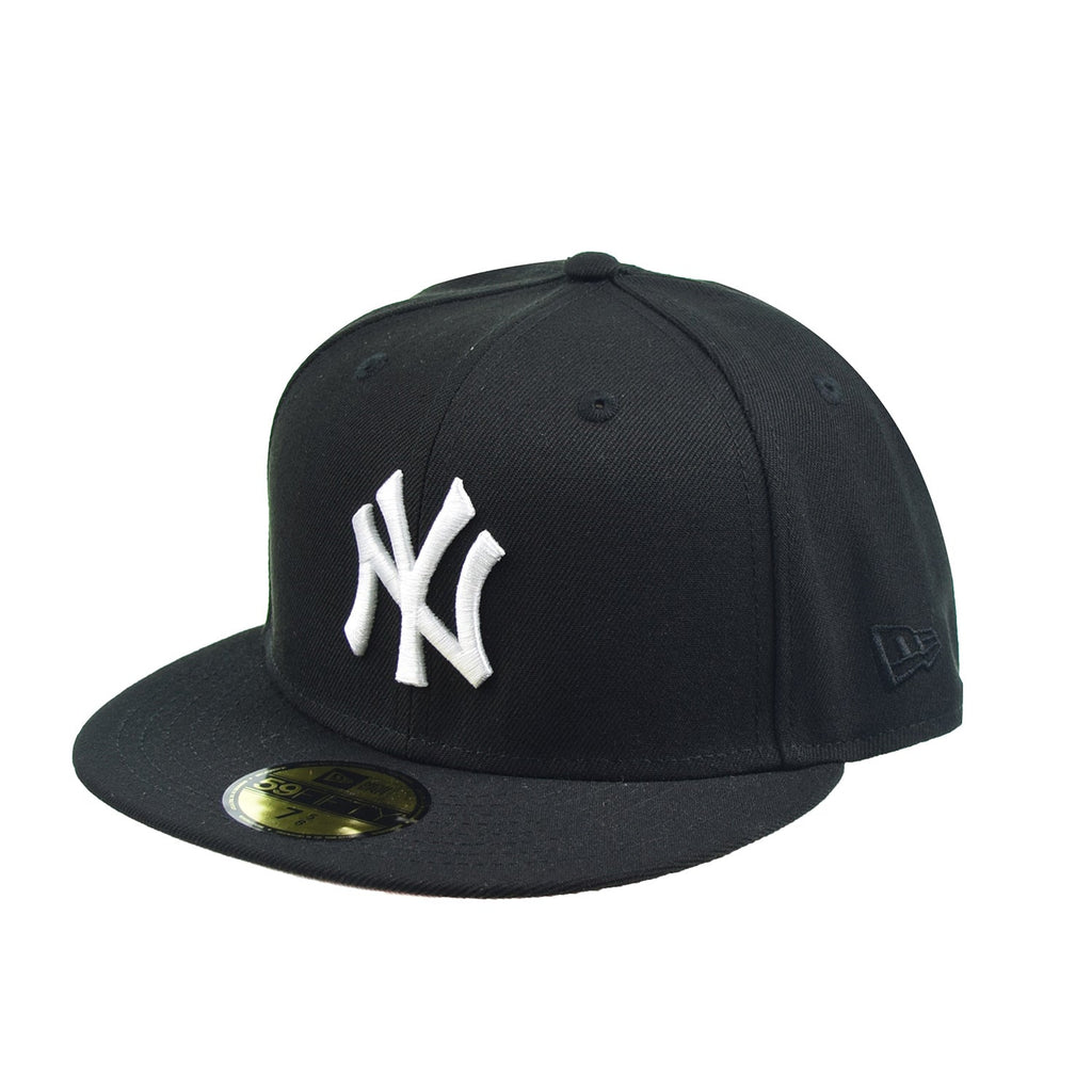 New Era New York Yankees World Championships Men's Fitted Hat Black-Pink Bottom