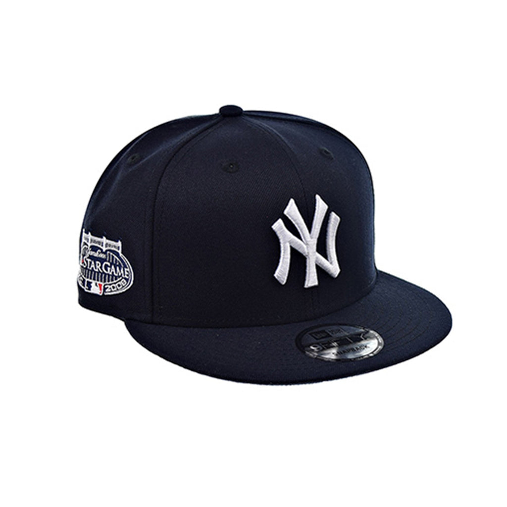 New Era New York Yankees 2008 All Star Game 9Fifty Snapback Hat Navy-Blue Bottom