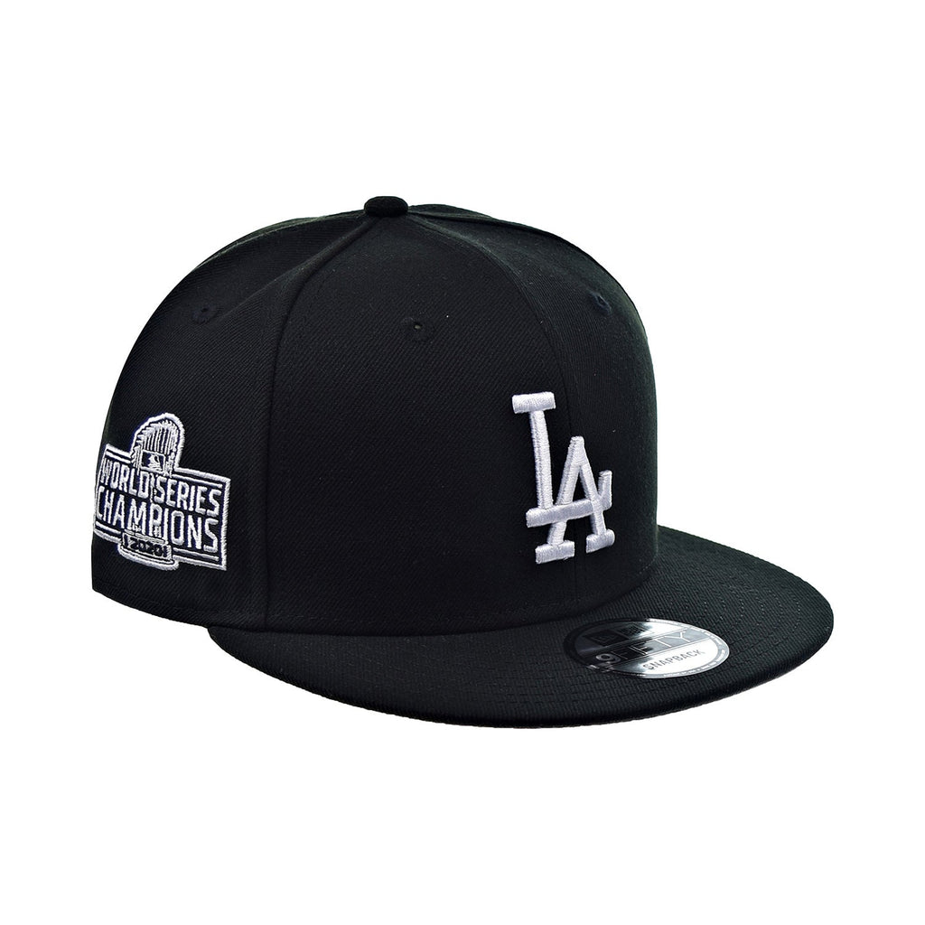 New Era Los Angeles Dodgers World Series Champion 2020 9Fifty Snapback Hat Black
