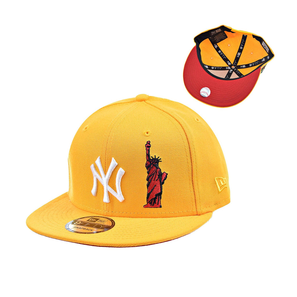 New Era NY Yankees "96 World Series" Liberty Men's Snapback Yellow-Red Bottom