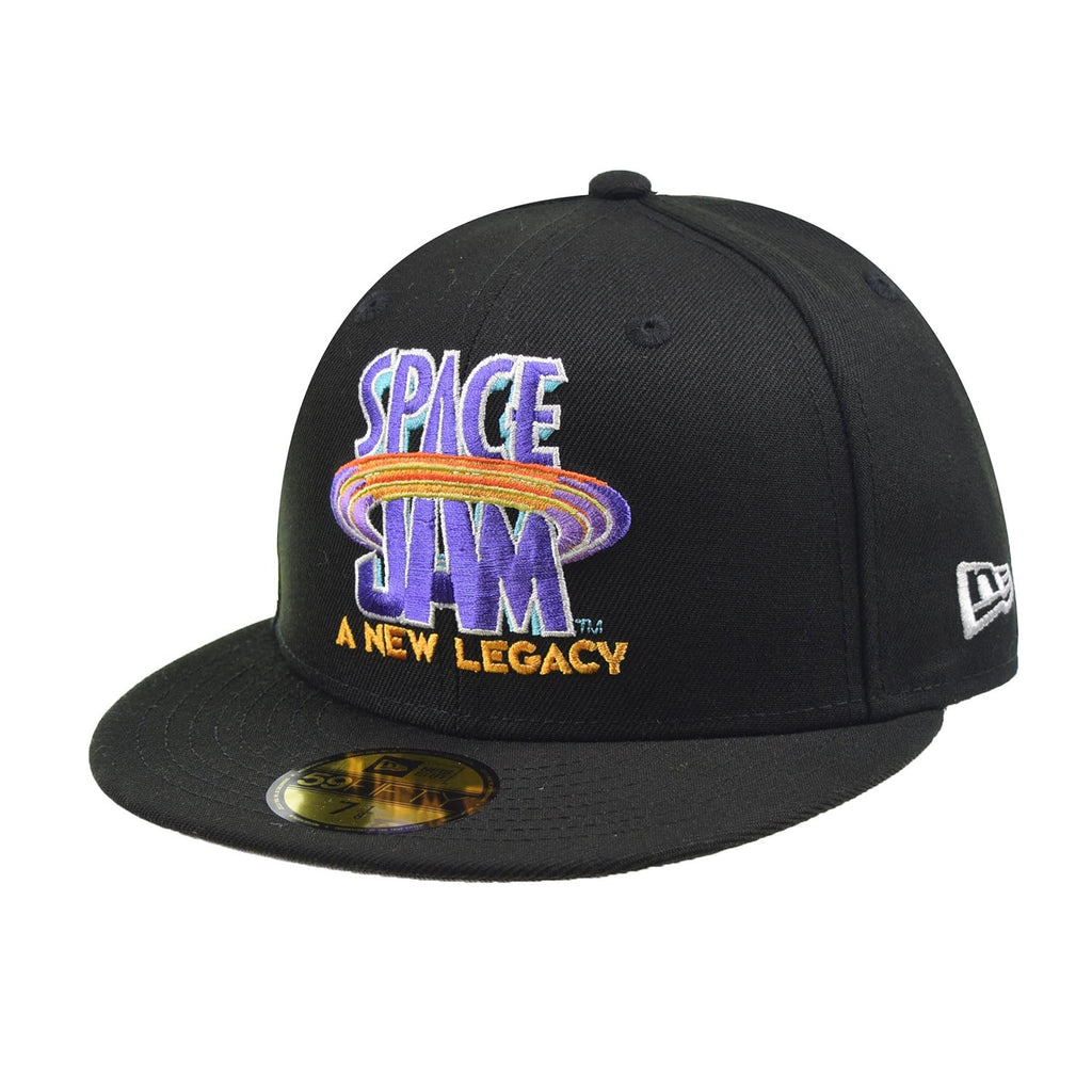 New Era Space Jam 2 A New Legacy 59Fifty Men's Fitted Hat Black