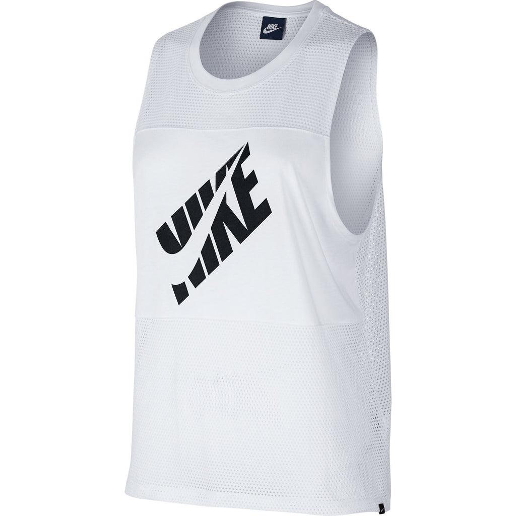 Nike Athletic Women's Tank Top White/Black