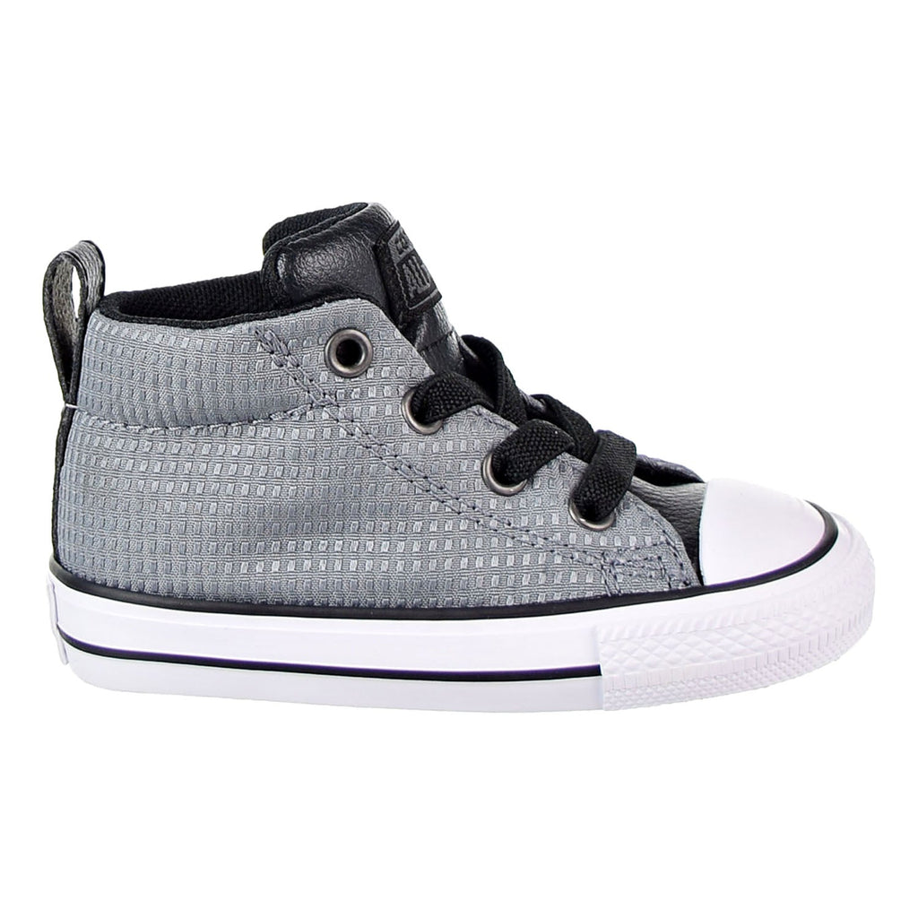 Converse Chuck Taylor All Star Street Mid Toddler's Shoes  Grey/Black/White