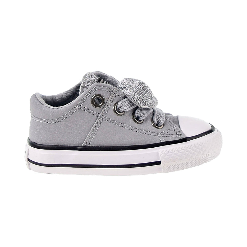 Converse Chuck Taylor All Star Maddie Glitter Leather Toddler Shoes Wolf Grey