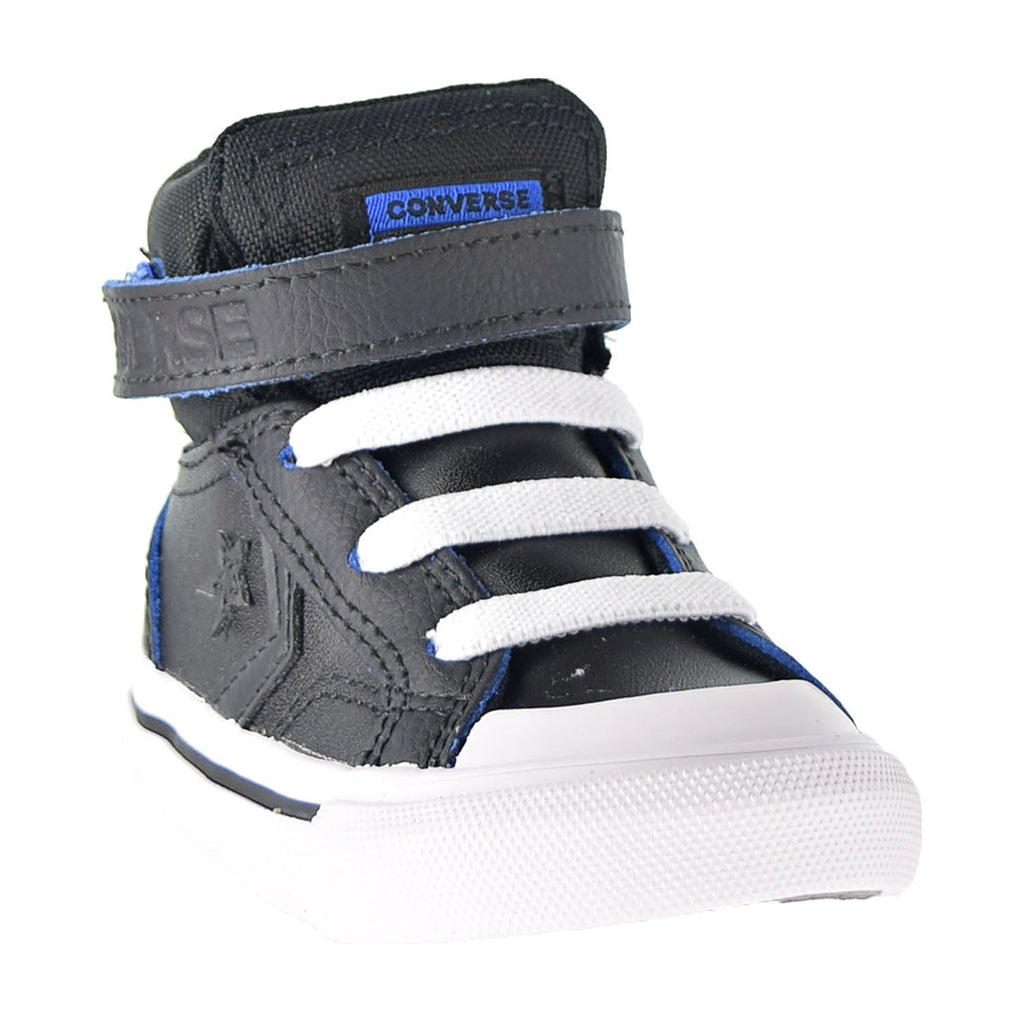 Converse Pro NY Two-Tone Leather – Strap Sports Hi Toddler Blaze Shoes Black-Hyper Plaza