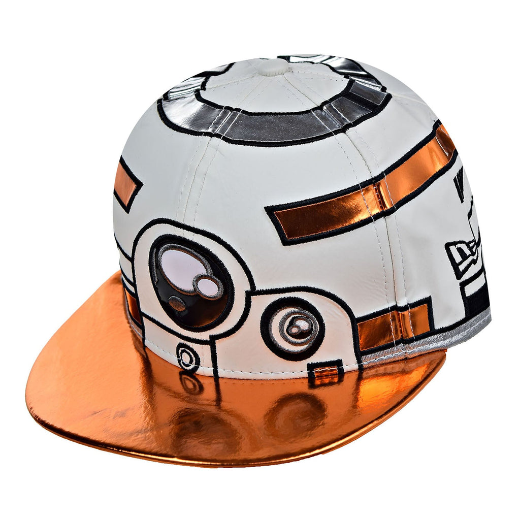 New Era Star Wars Character Face Herodr Men's Fitted Hat Cap White/Orange/Black